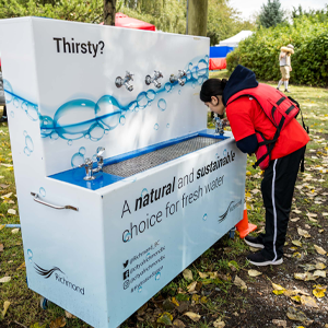 Water services - portable water fountain